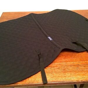 Quilted Riding Pad—Black